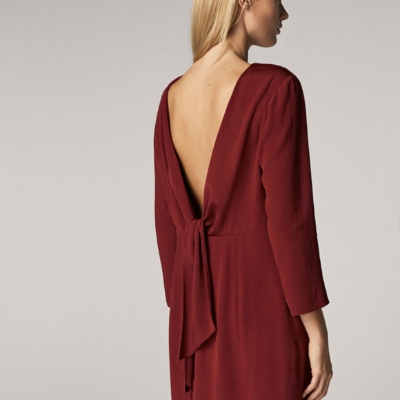 Massimo Dutti Dresses & Skirts - 💥Host Pick💥Massimo Dutti open back Dress